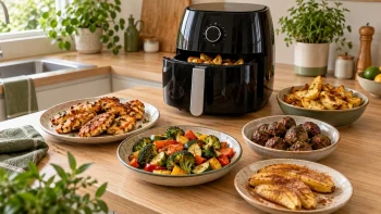 10 receitas práticas na Air Fryer para facilitar as refeições da semana