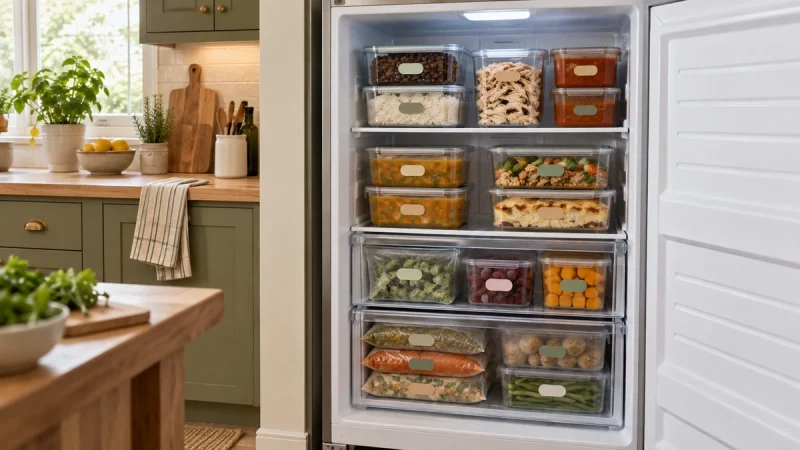 Como congelar comida pronta: passo a passo para organizar o freezer e evitar desperdícios
