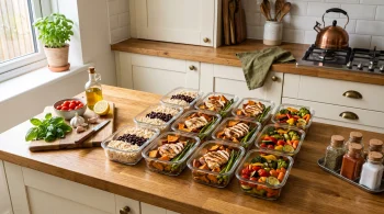 Como organizar as refeições da semana: um passo a passo prático para cozinhar menos e ganhar tempo
